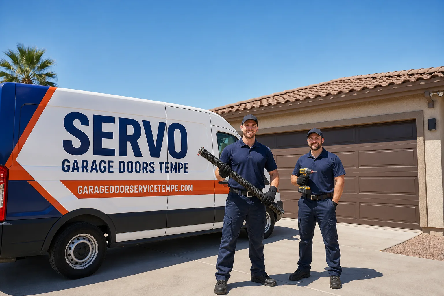 Servo Garage Doors Tempe garage door team